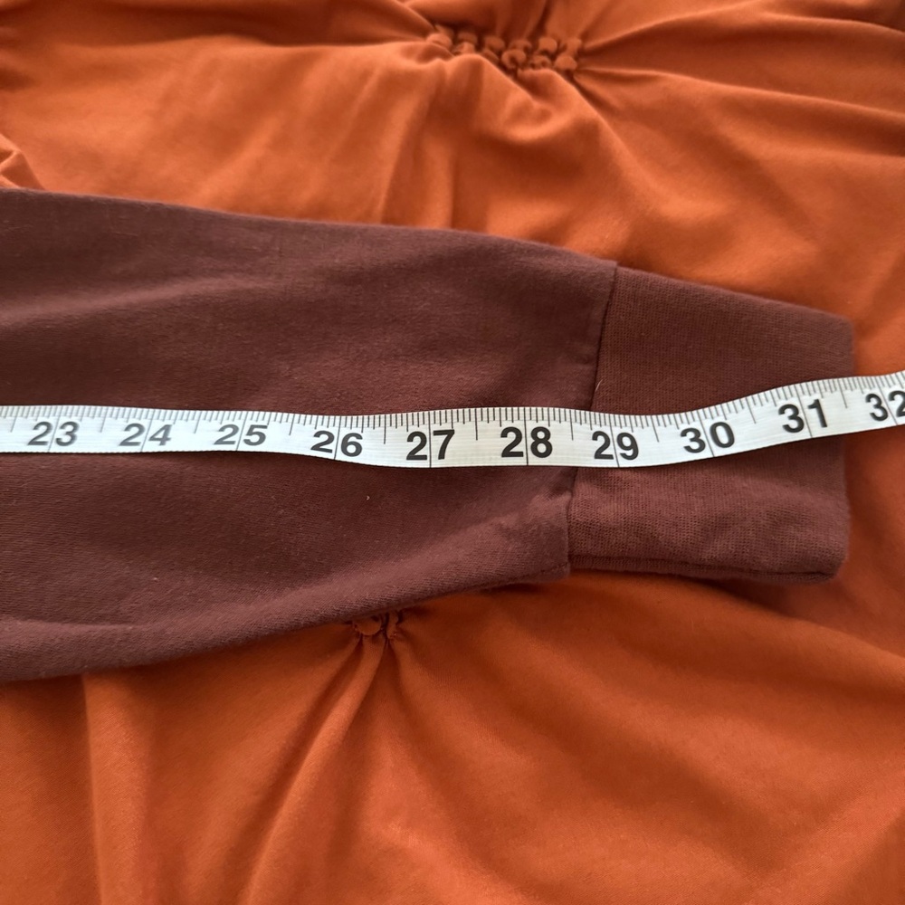 Brown Zuniga Graphic Long Sleeve Shirt Size L - Picture 13 of 15